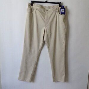 Huk Navigate Performance Fishing Pants Size 42 Lt Beige Khakis